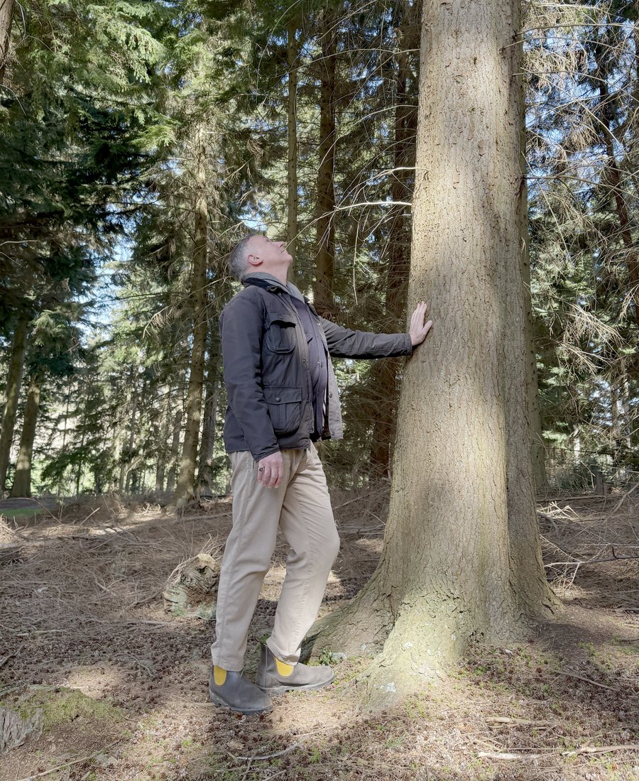 Magnus Wood in woodland